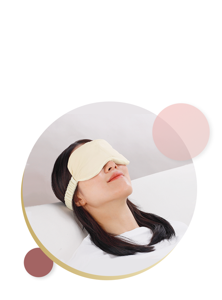 Gift1 パソコンやスマホで疲れた目元を癒す ホットアイピロー