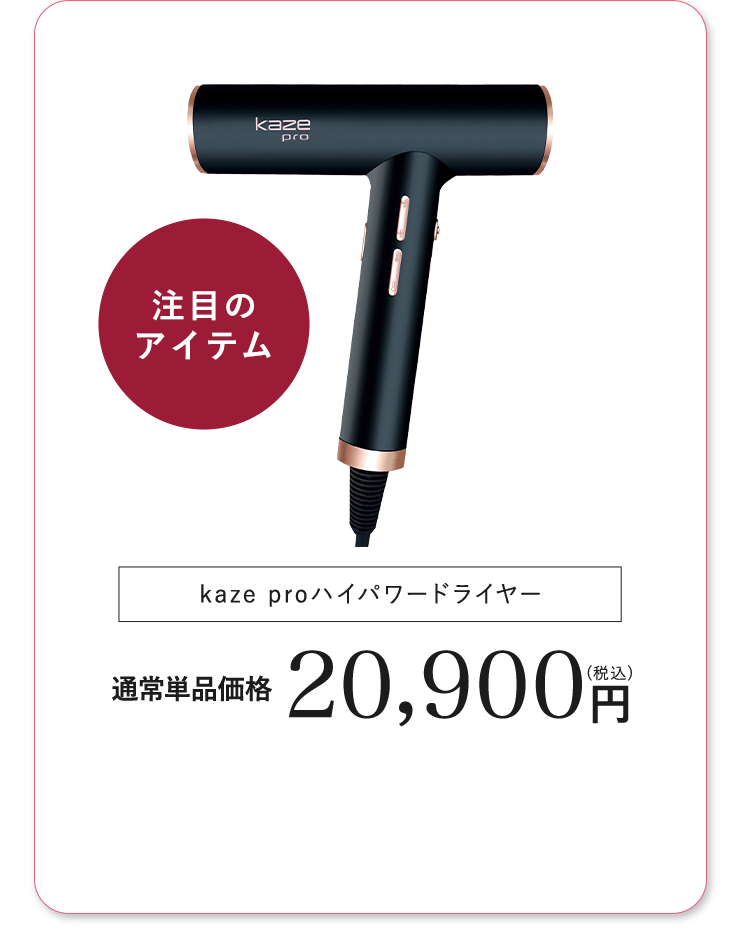 Kaze proハイパワードライヤー