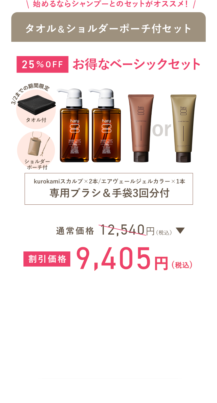 お得なベーシックセット