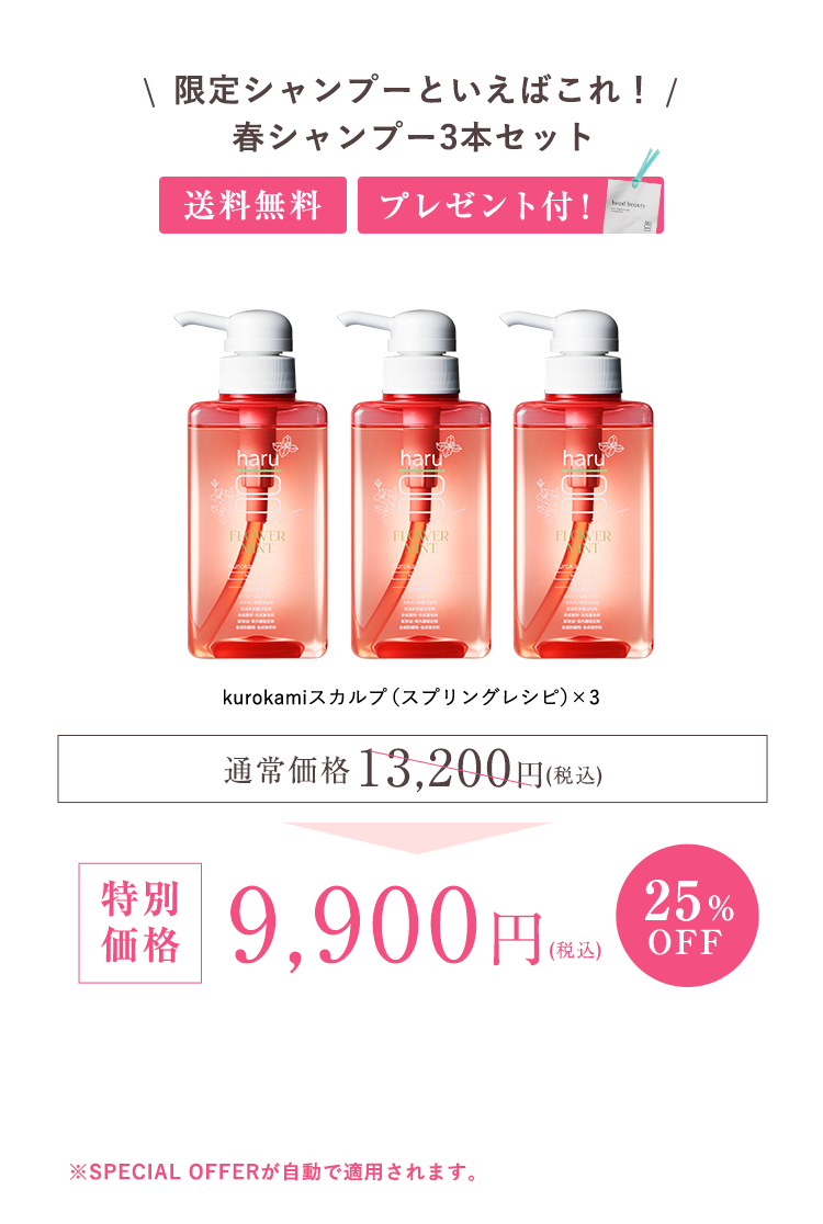 kurokamiスカルプ（スプリングレシピ）3