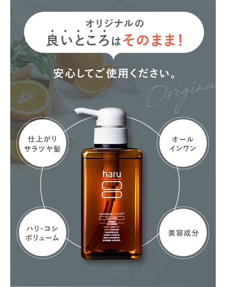 オリジナルの良いところはそのまま