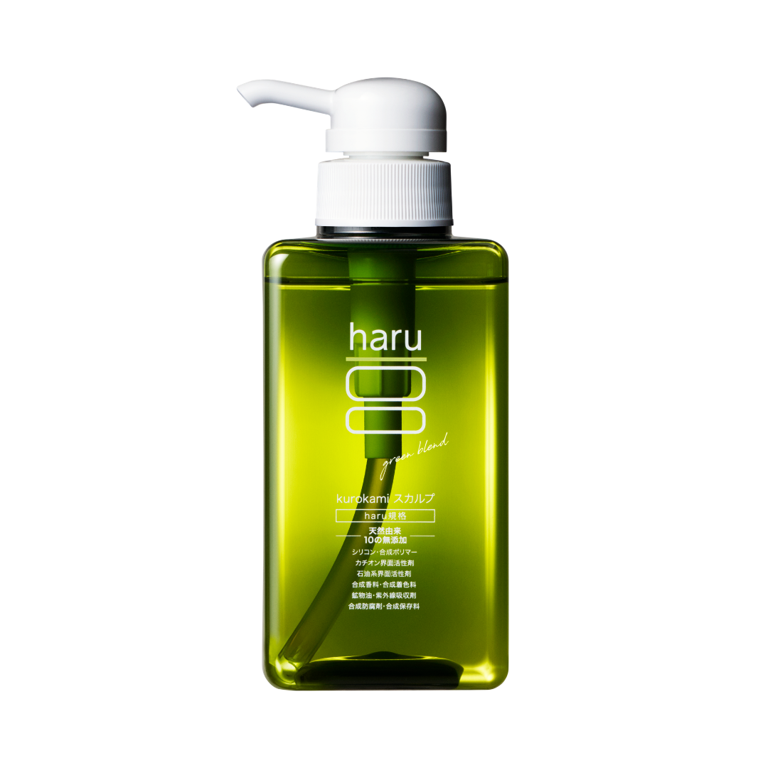 gv3657 harukurokami スカルプ グリーン400ml×3点セット green.png