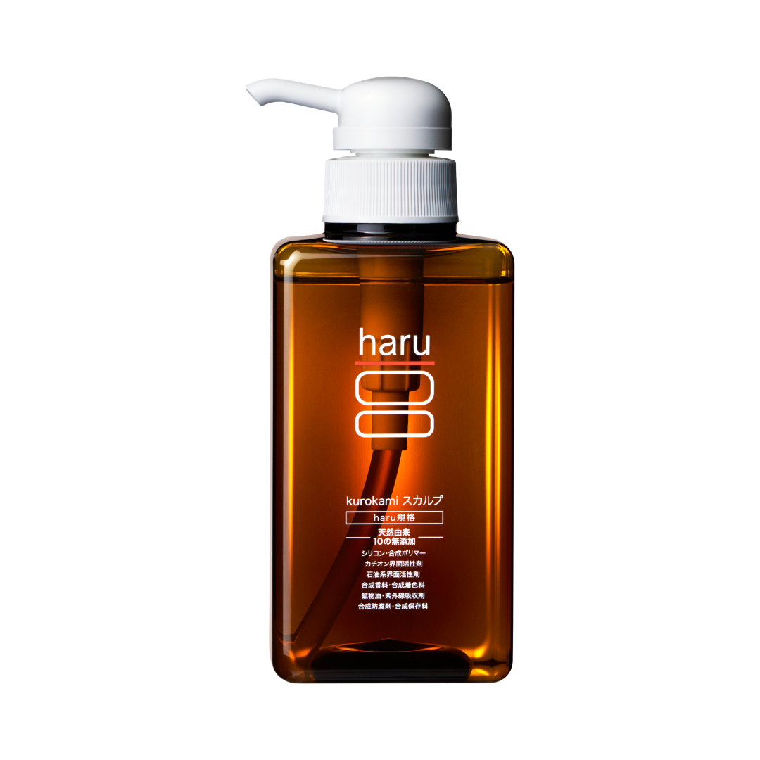 Ot haru 黒髪スカルプシャンプー 400mL 3本セット haru（ハル） Kurokami Scalp 黒髪スカルプ シャンプー [3種類から