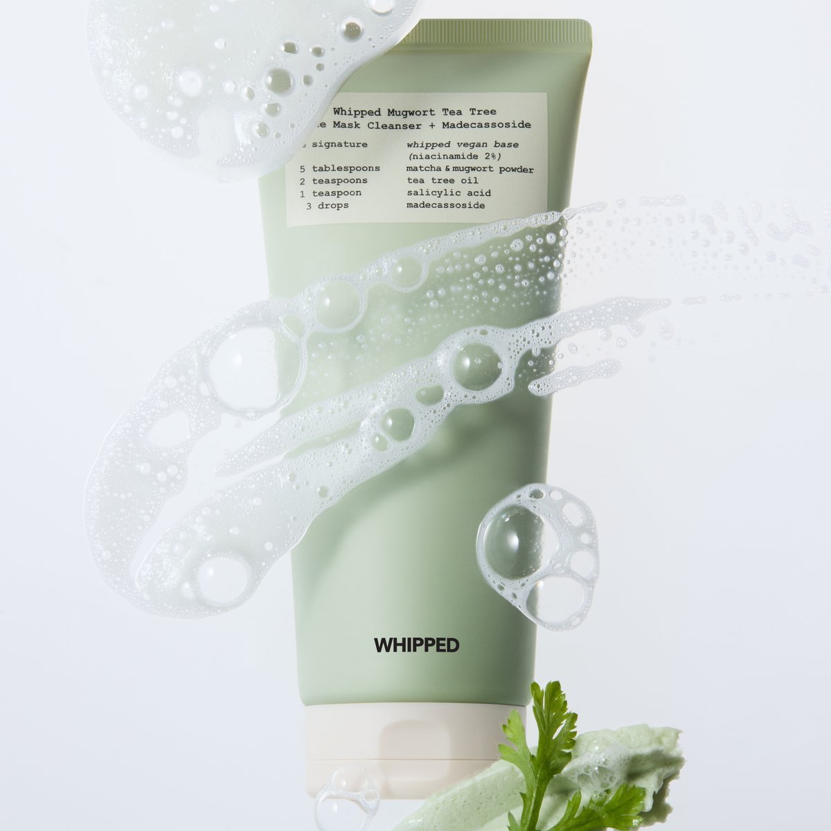 WHIPPED（ホイップド）フェイスマスククレンザー　マグツリー【ヨモギ＋ティーツリー】