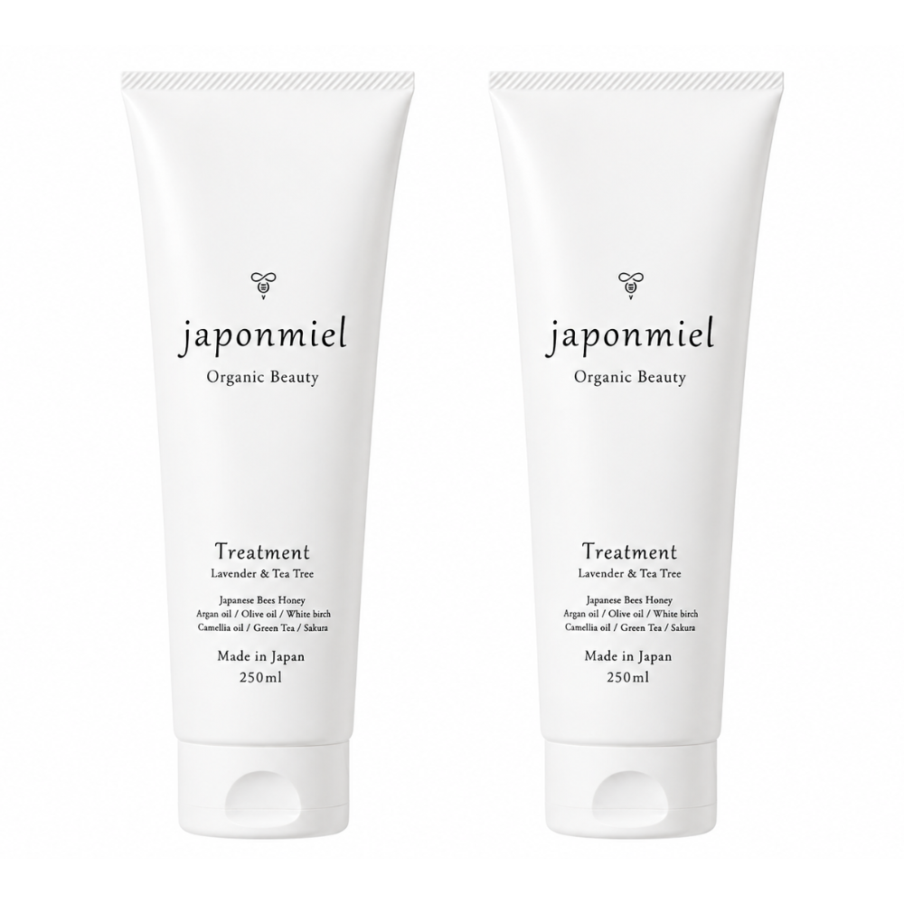 ［定期便］ japonmiel（ジャポンミエル） オーガニックはちみつトリートメント×2本セット
