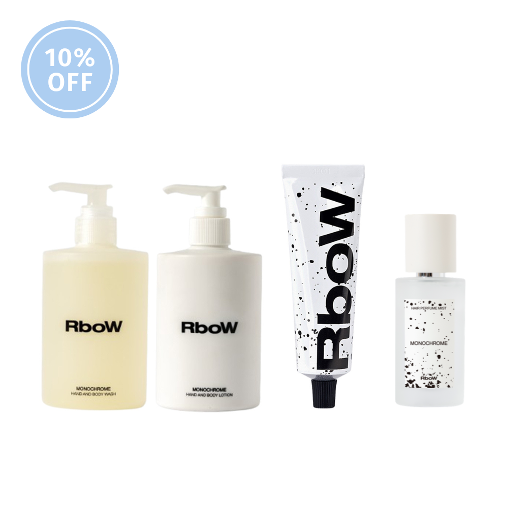 公式限定RboW(アールボウ) MONOCHROME（モノクローム） 4点セット