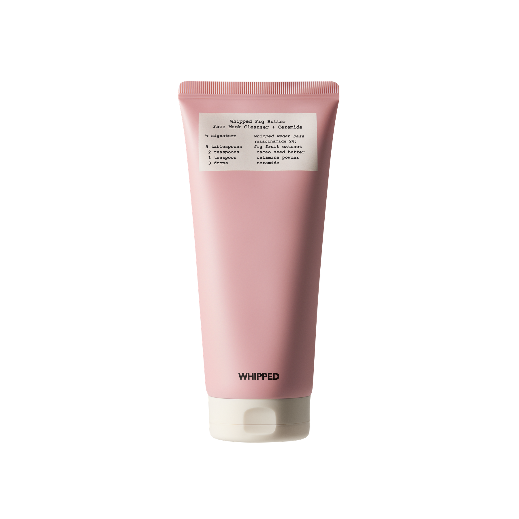 WHIPPED（ホイップド）フェイスマスククレンザー　ムファバター【イチジク＋ココアバター】