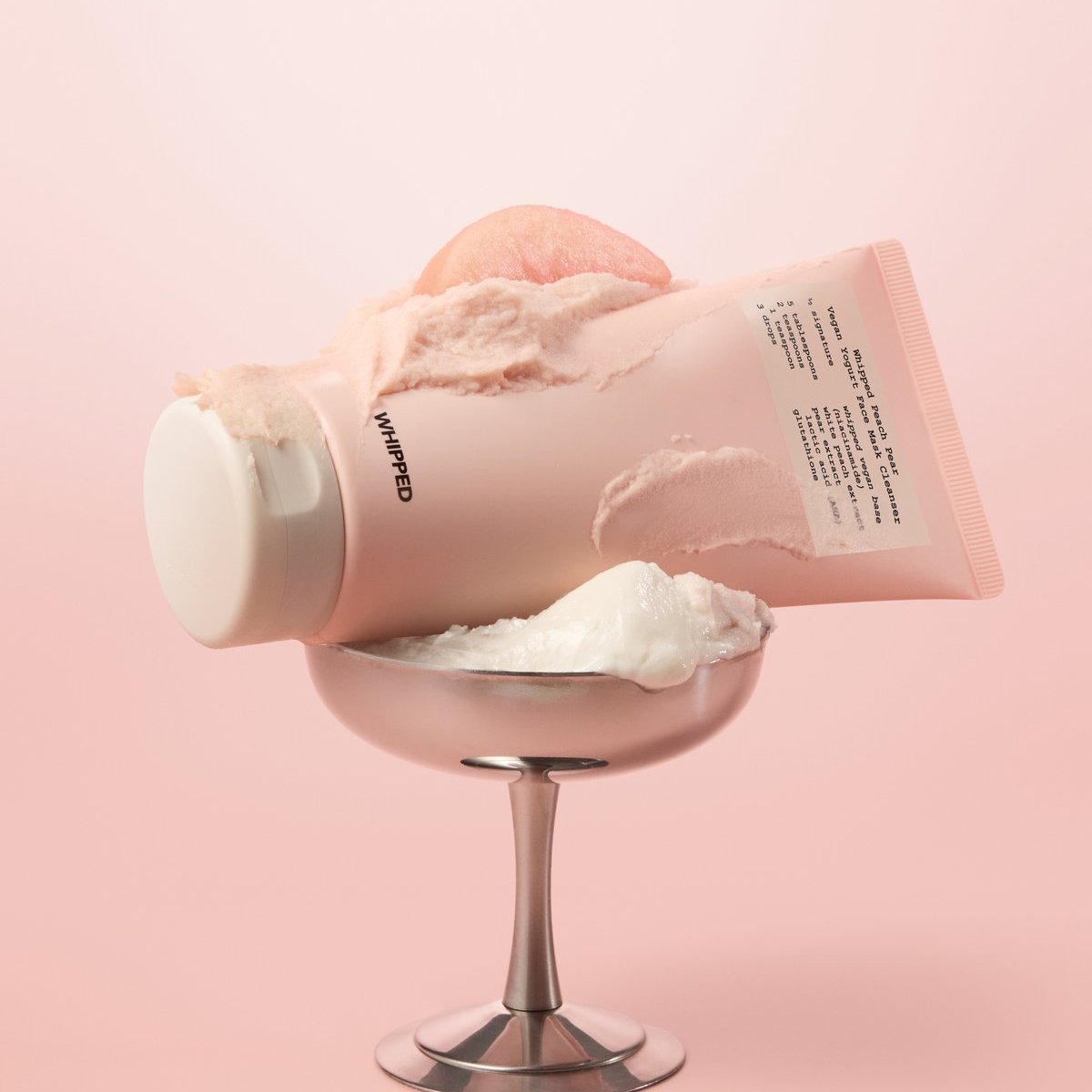WHIPPED（ホイップド）フェイスマスククレンザー　ピーチペア【モモ＋西洋ナシ】