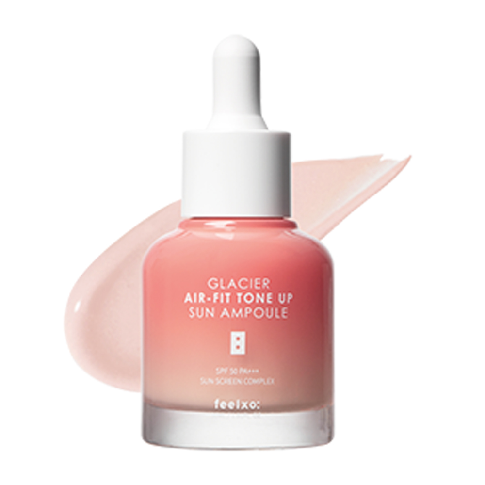 【4個セット・特別価格】feelxo（ピルソ） グラシアエアフィット トーンアップサンアンプル 30ml × 4本