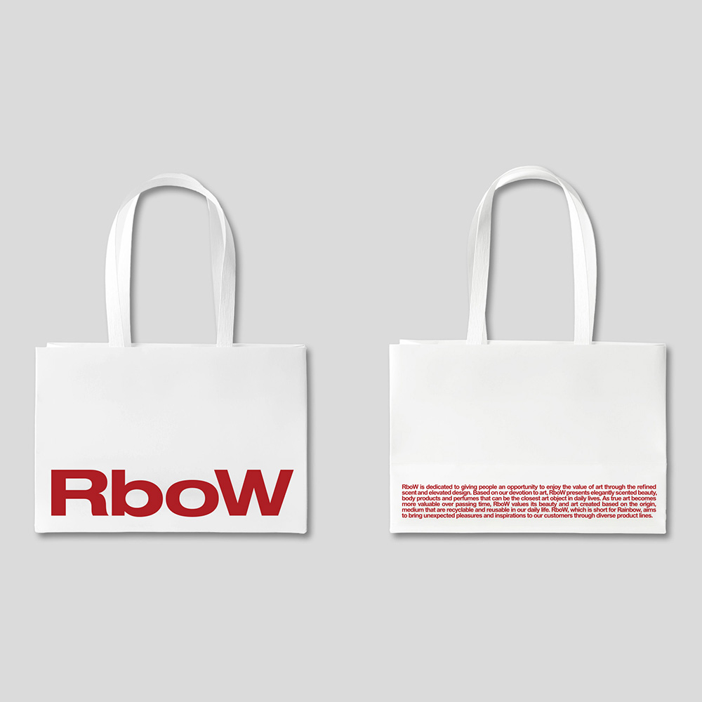 RboW ショッピングバッグRED- S