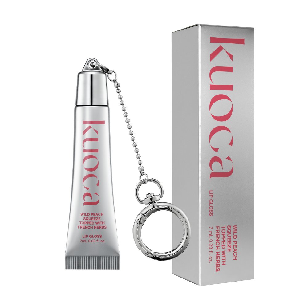 kuoca（クオカ）リップグロス - WILD PEACH ワイルドピーチ