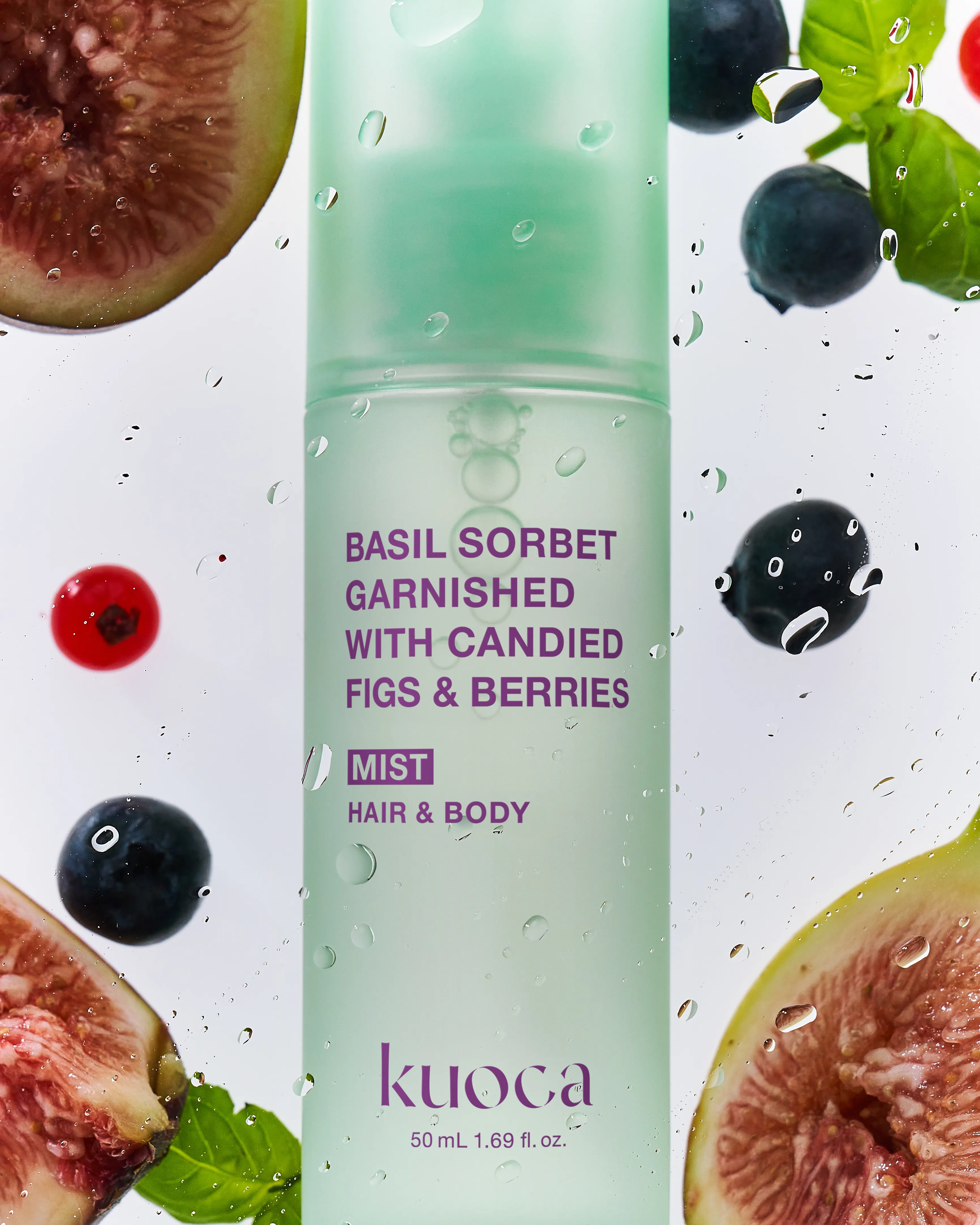 バジルソルベ フレグランスミスト 商品アップ