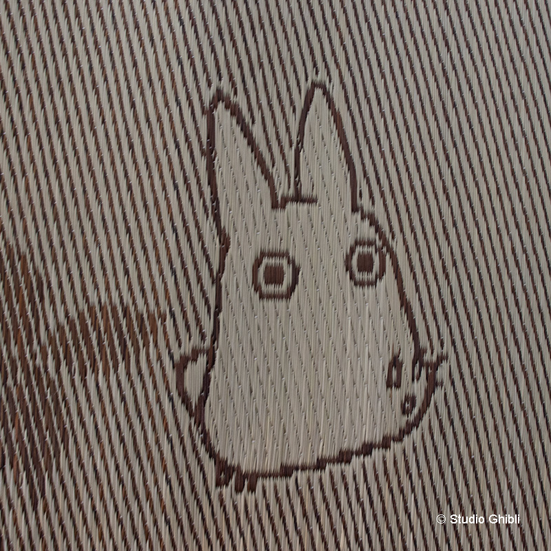 日本製い草ラグ森のトトロ サイズ: 140×180cm