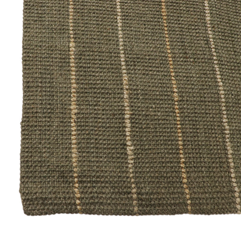 ストライプ柄ジュートラグND サイズ: 120×170cm