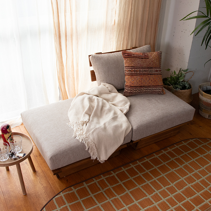 組合せできるソファLL サイズ: 59×78×57cm（一人掛けソファ）