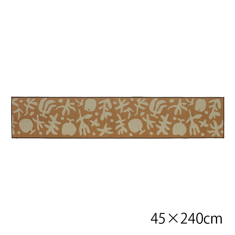 弾力のある踏み心地のい草マットFR サイズ: 45×60cm, カラー: グレー