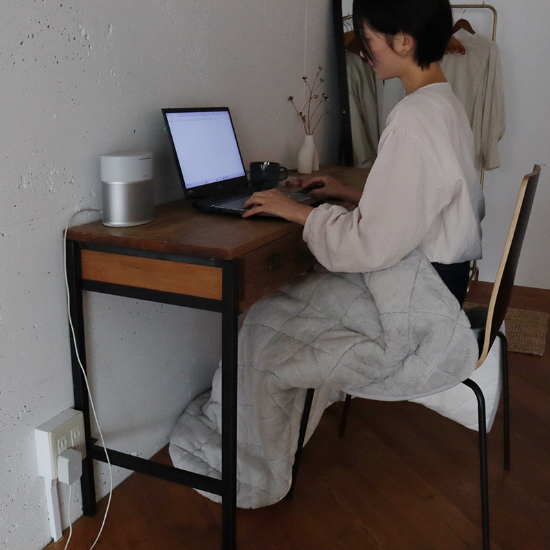 ファータッチポケットこたつLP サイズ: 90×150cm, カラー: グレー