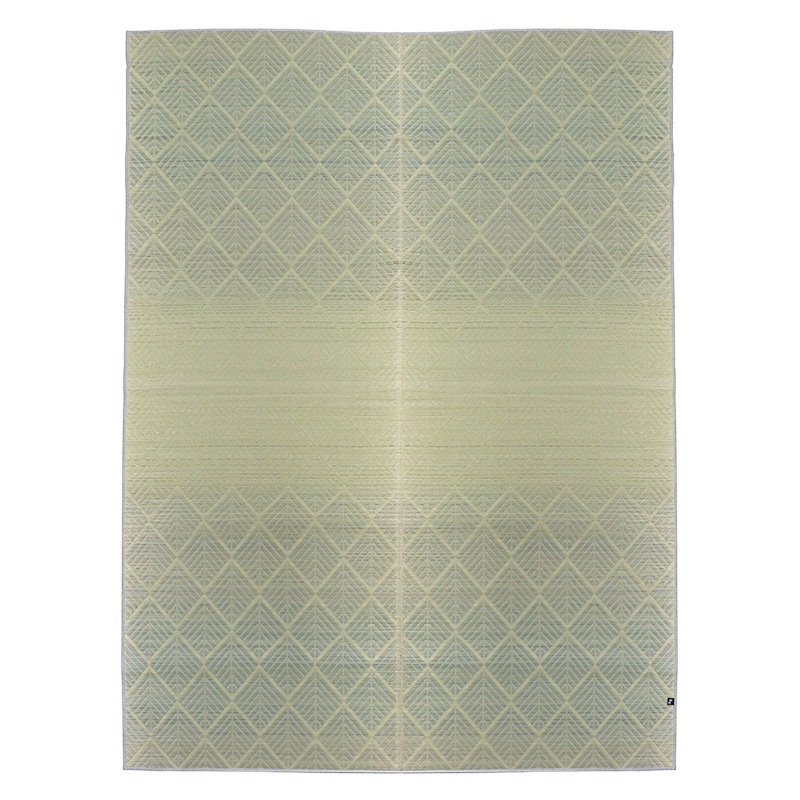 日本製小紋柄のい草ラグMC