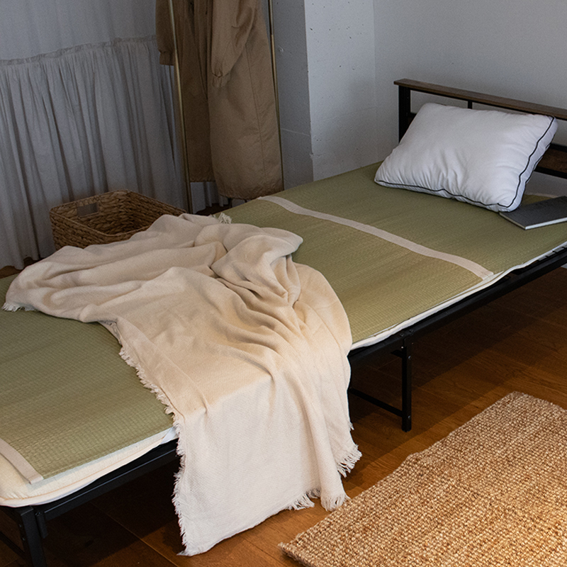 日本製無垢い草のさらさら敷パッド サイズ: 95×195cm（シングル用）