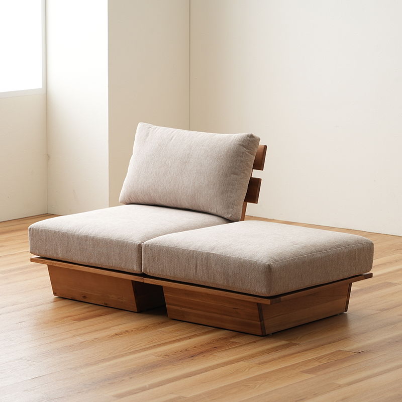 組合せできるソファLL サイズ: 59×78×57cm（一人掛けソファ）
