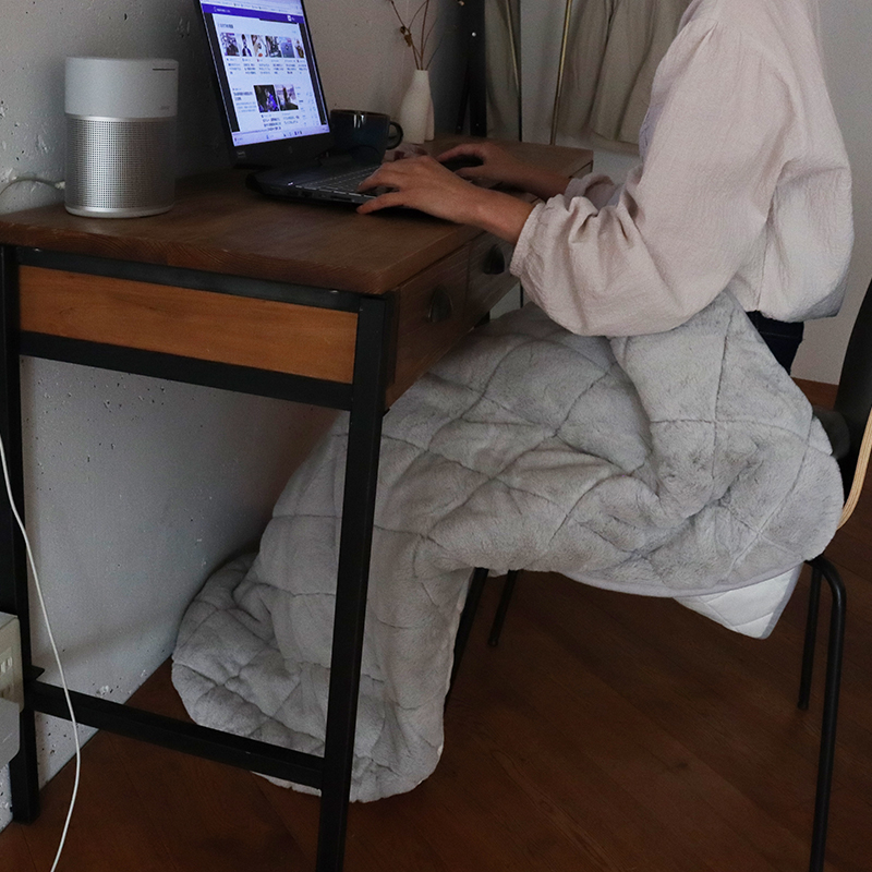 ファータッチポケットこたつLP サイズ: 90×150cm, カラー: グレー
