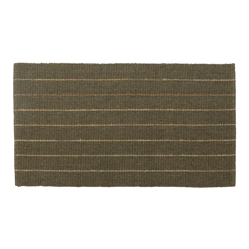 ストライプ柄ジュートラグND サイズ: 120×170cm