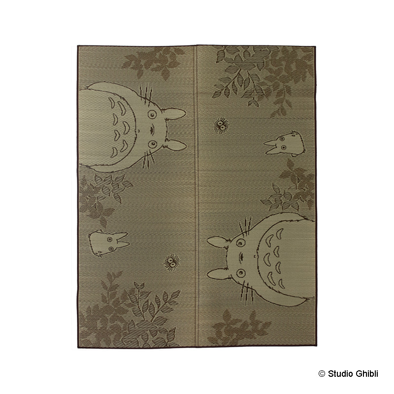 日本製い草ラグ森のトトロ サイズ: 140×180cm