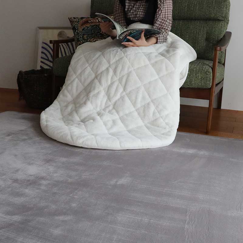 ファータッチポケットこたつLP サイズ: 90×150cm, カラー: グレー
