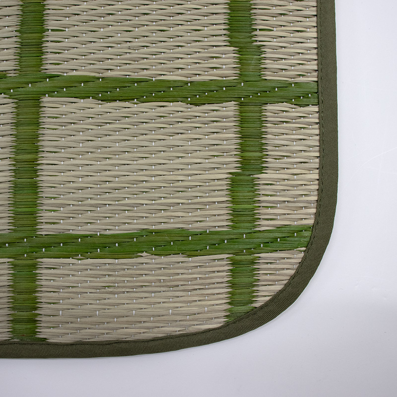 アクセントになるい草チェアパッドCK サイズ: 35×35cm, カラー: ベージュ