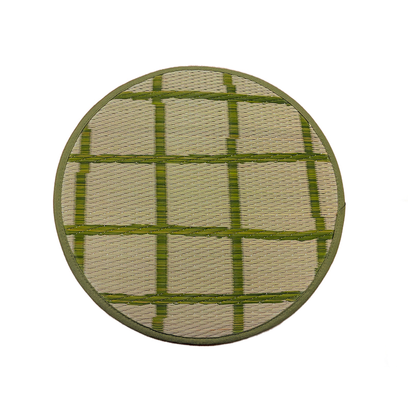アクセントになるい草チェアパッドCK サイズ: 35×35cm, カラー: ベージュ