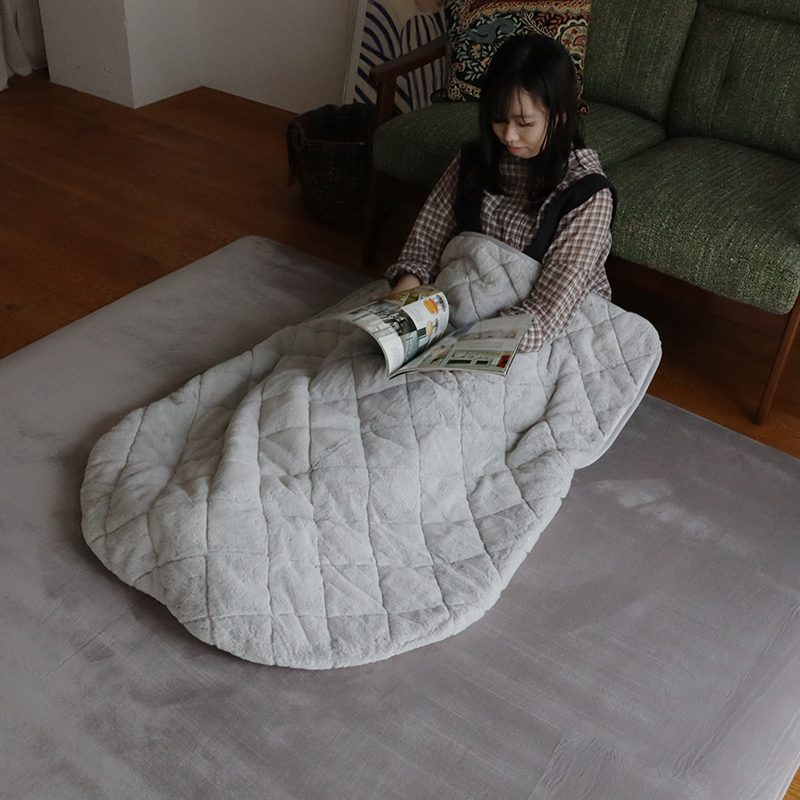 ファータッチポケットこたつLP サイズ: 90×150cm, カラー: グレー