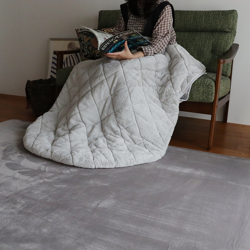 ファータッチポケットこたつLP サイズ: 90×150cm, カラー: グレー