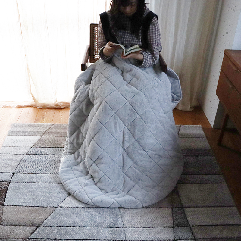 ファータッチポケットこたつLP サイズ: 90×150cm, カラー: グレー