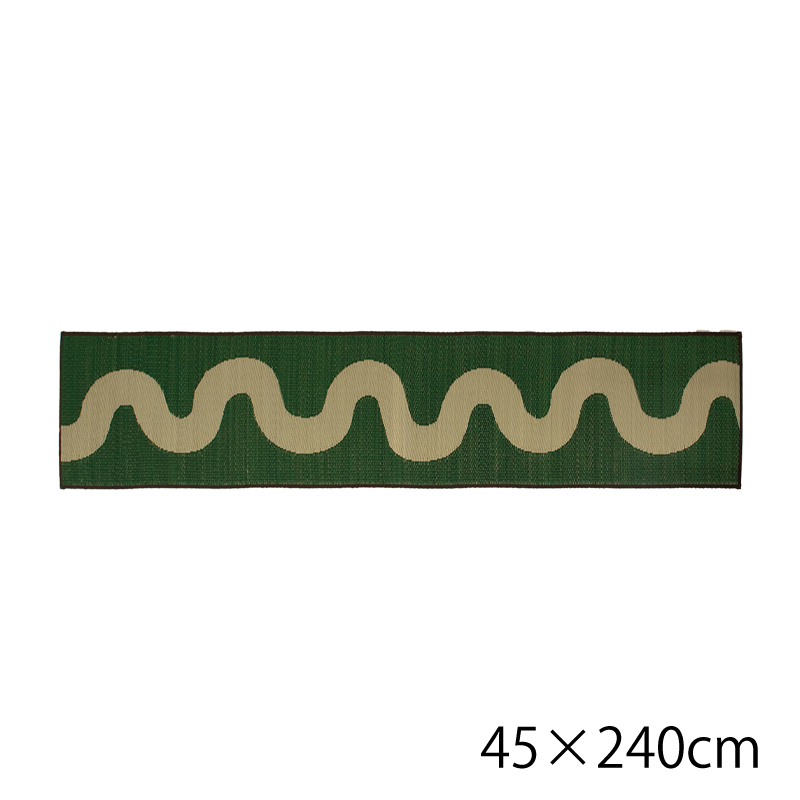 弾力のある踏み心地のい草マットFL サイズ: 45×60cm, カラー: ブラウン