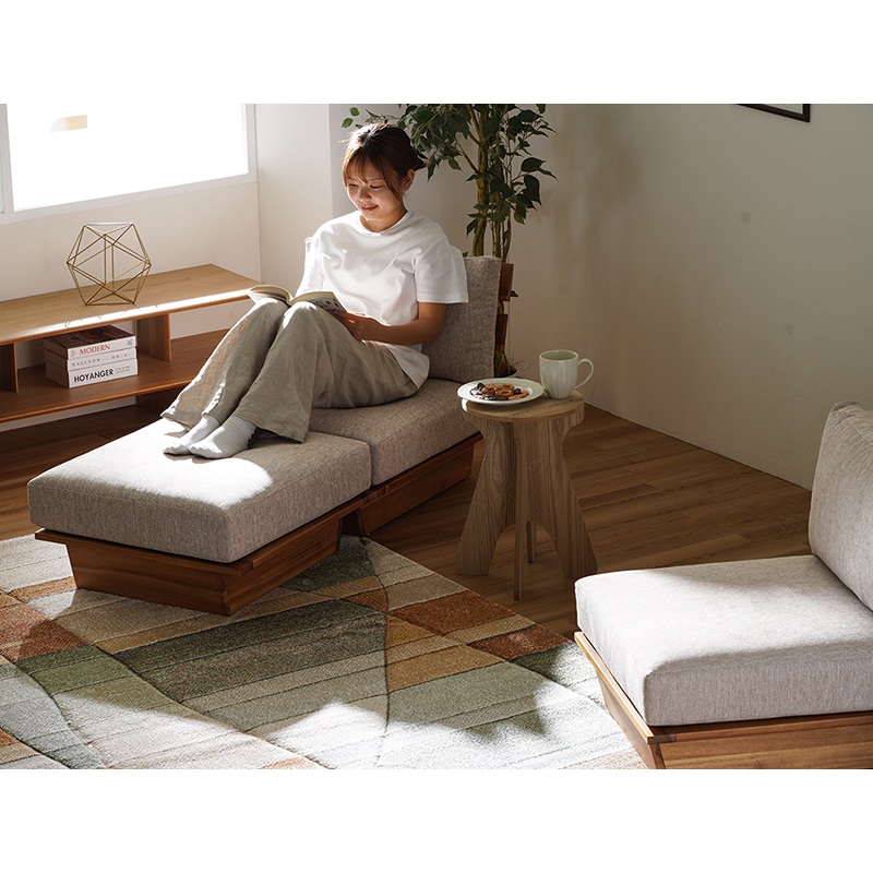 組合せできるソファLL サイズ: 59×78×57cm（一人掛けソファ）