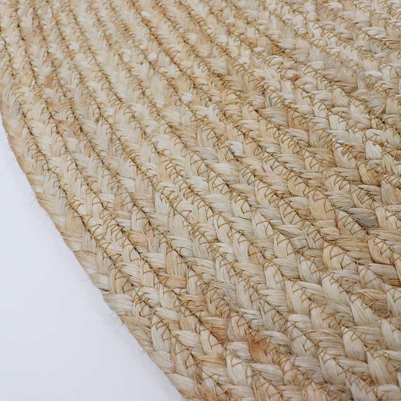 円形ジュートラグTR サイズ: 100cm円形