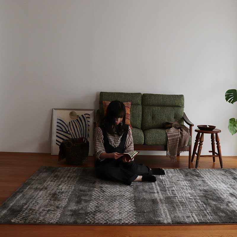 ベルギー製アートデザインウィルトンカーペットBG