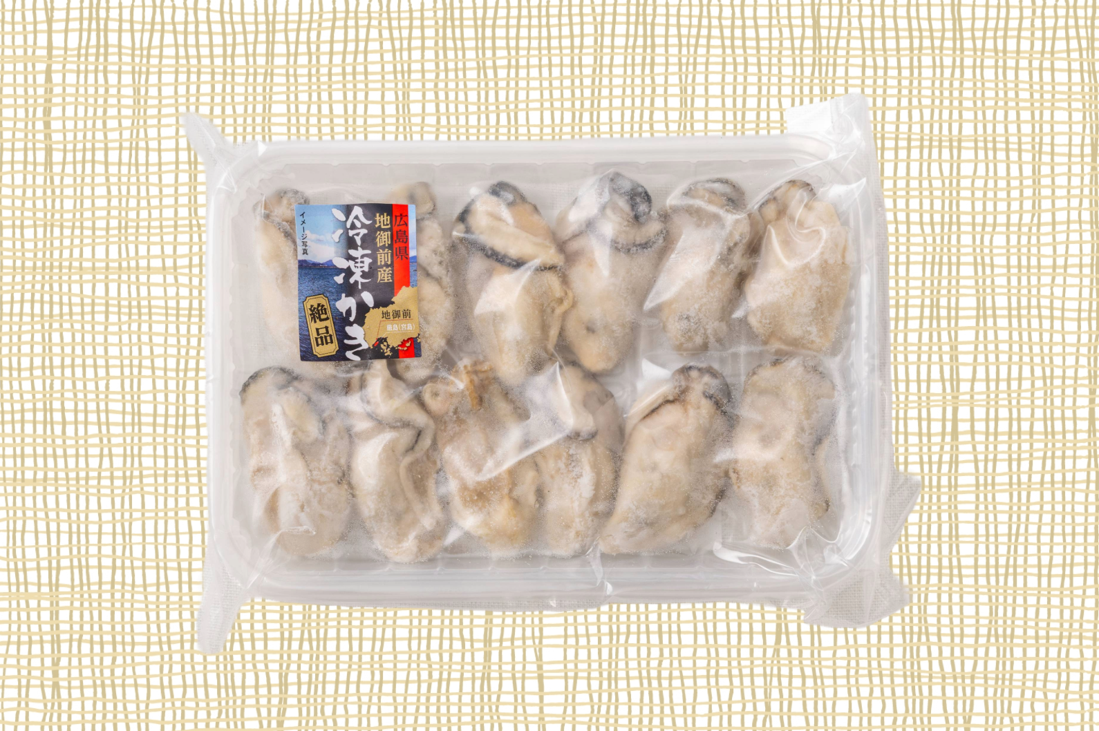 牡蠣屋の旨み牡蠣〈地御前産SMサイズ12粒〉