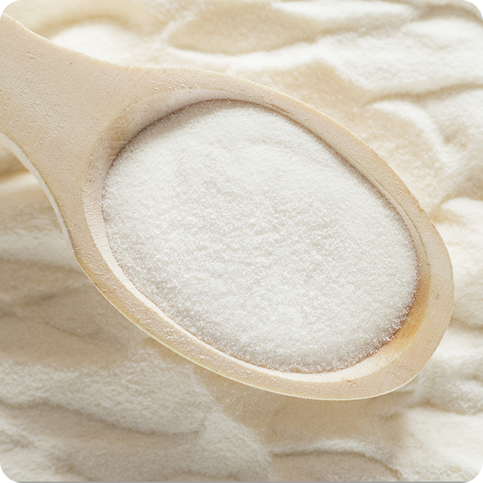 低分子タイプのコラーゲンペプチドを使用のイメージ画像