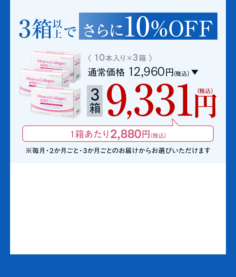 3箱以上でさらに10%OFF 3箱9,331円