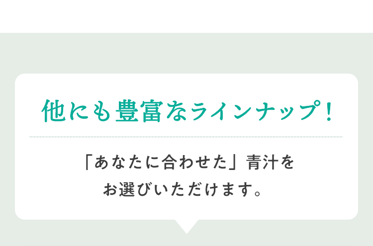 他にも豊富なラインナップ！