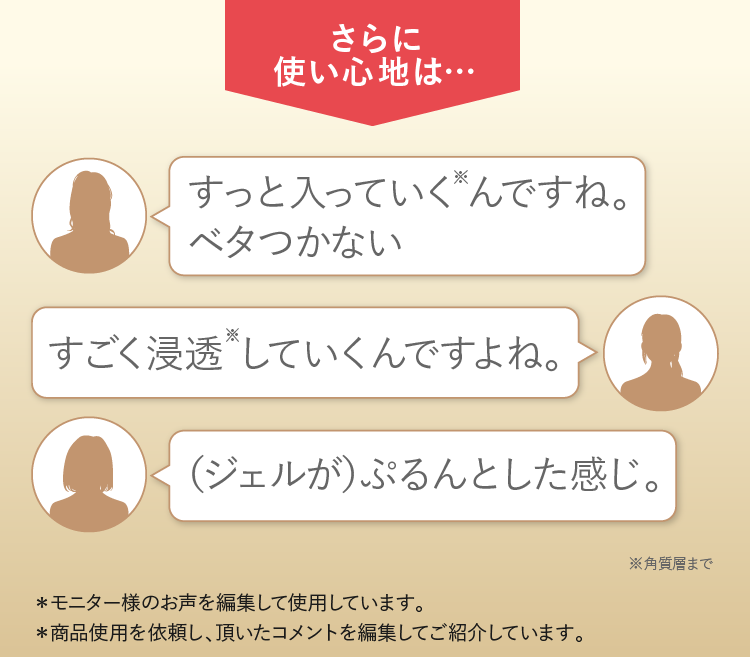 さらに使い心地は… ユーザーの声
