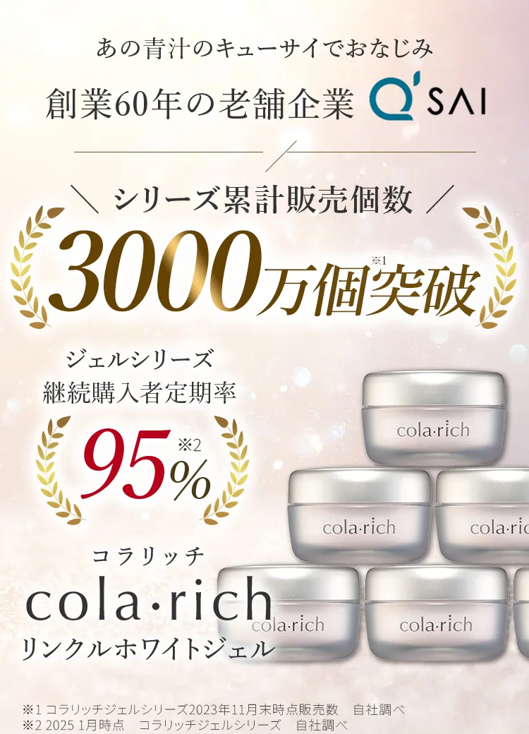 シリーズ累計販売個数3,000万個突破