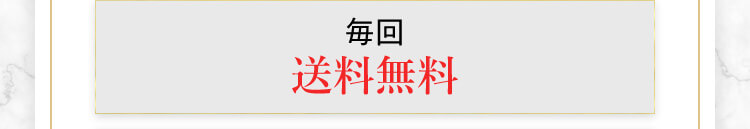 毎回送料無料