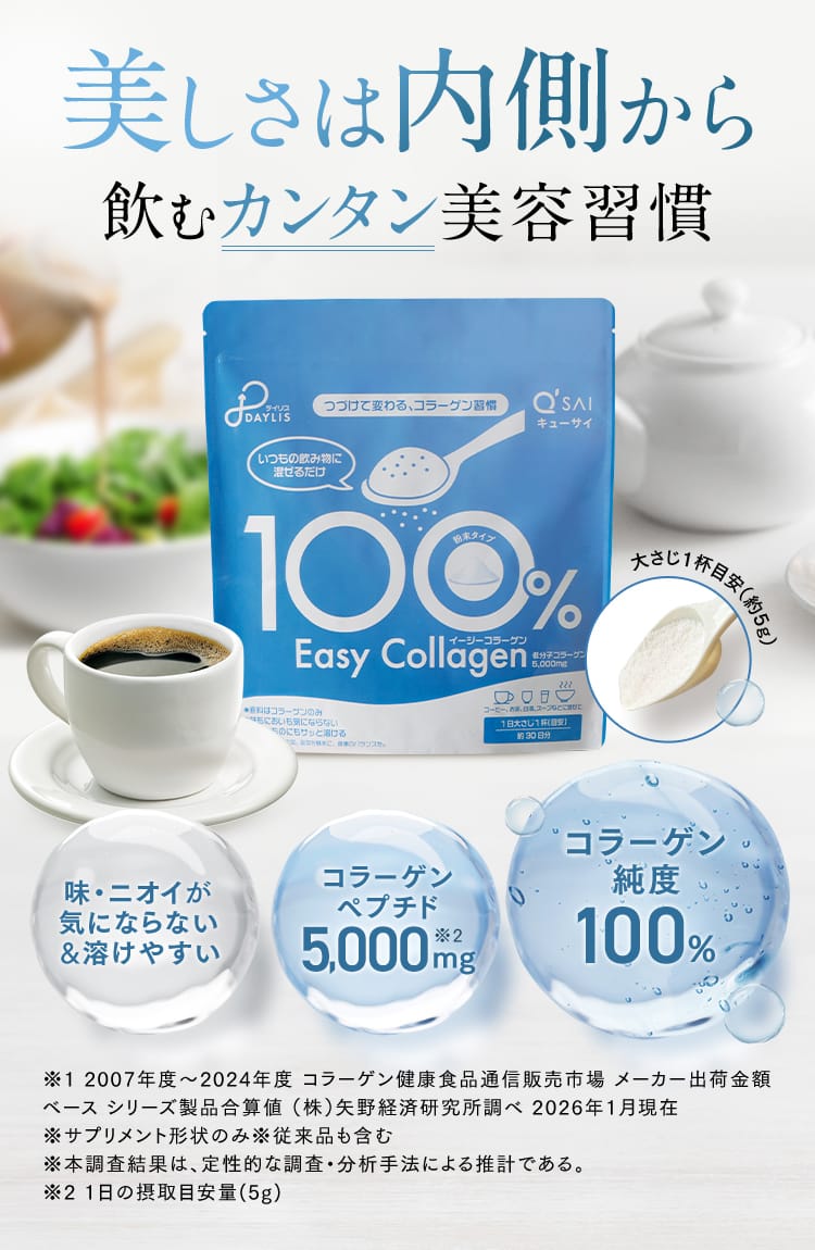 美しさは内側から飲むカンタン美容習慣