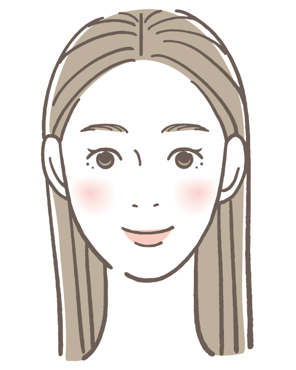 4. アイブロウパウダーで全体をなじませる