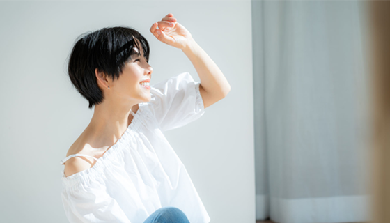 60代からの簡単＆崩れにくい残暑メイク
