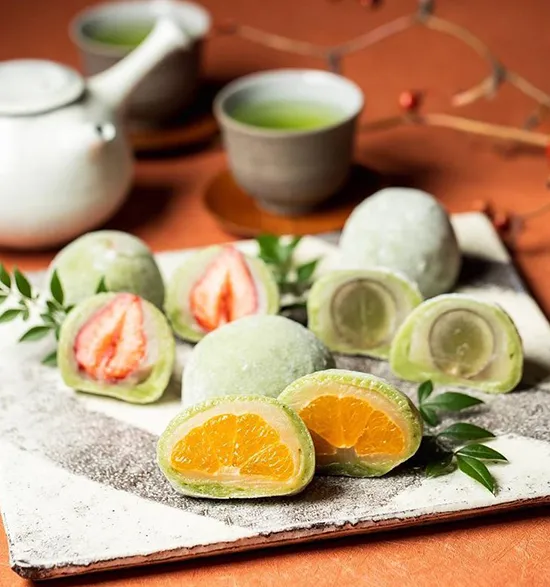 ケール大福もち