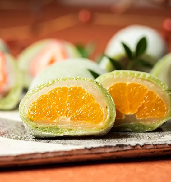 ケール大福もち