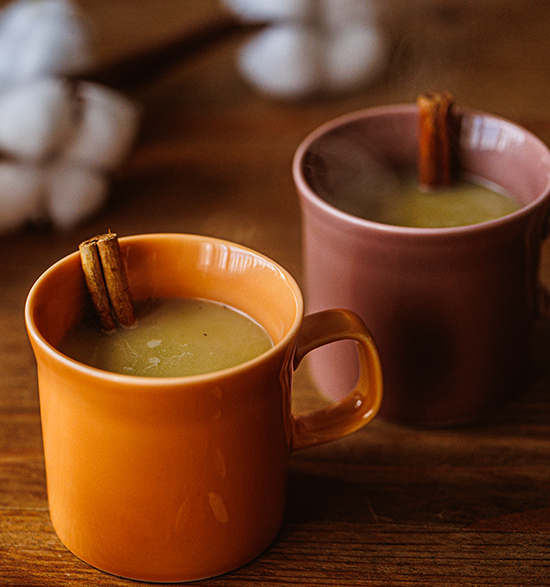 オーツミルクで作るケールチャイ